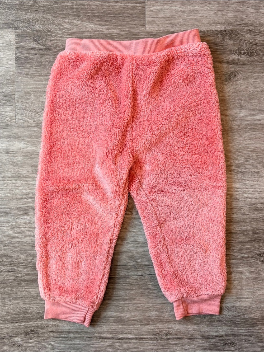 Pekkle baby girls pink furry pants